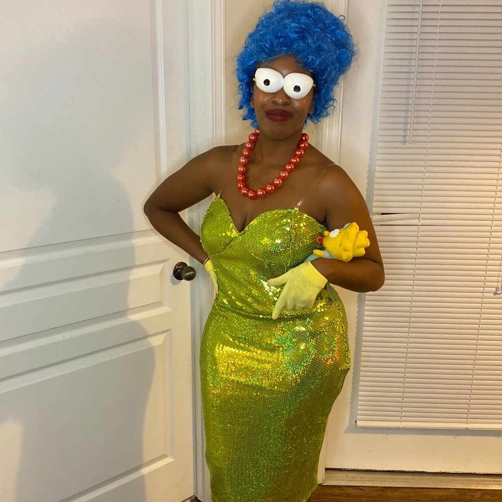 Marge Simpson costume